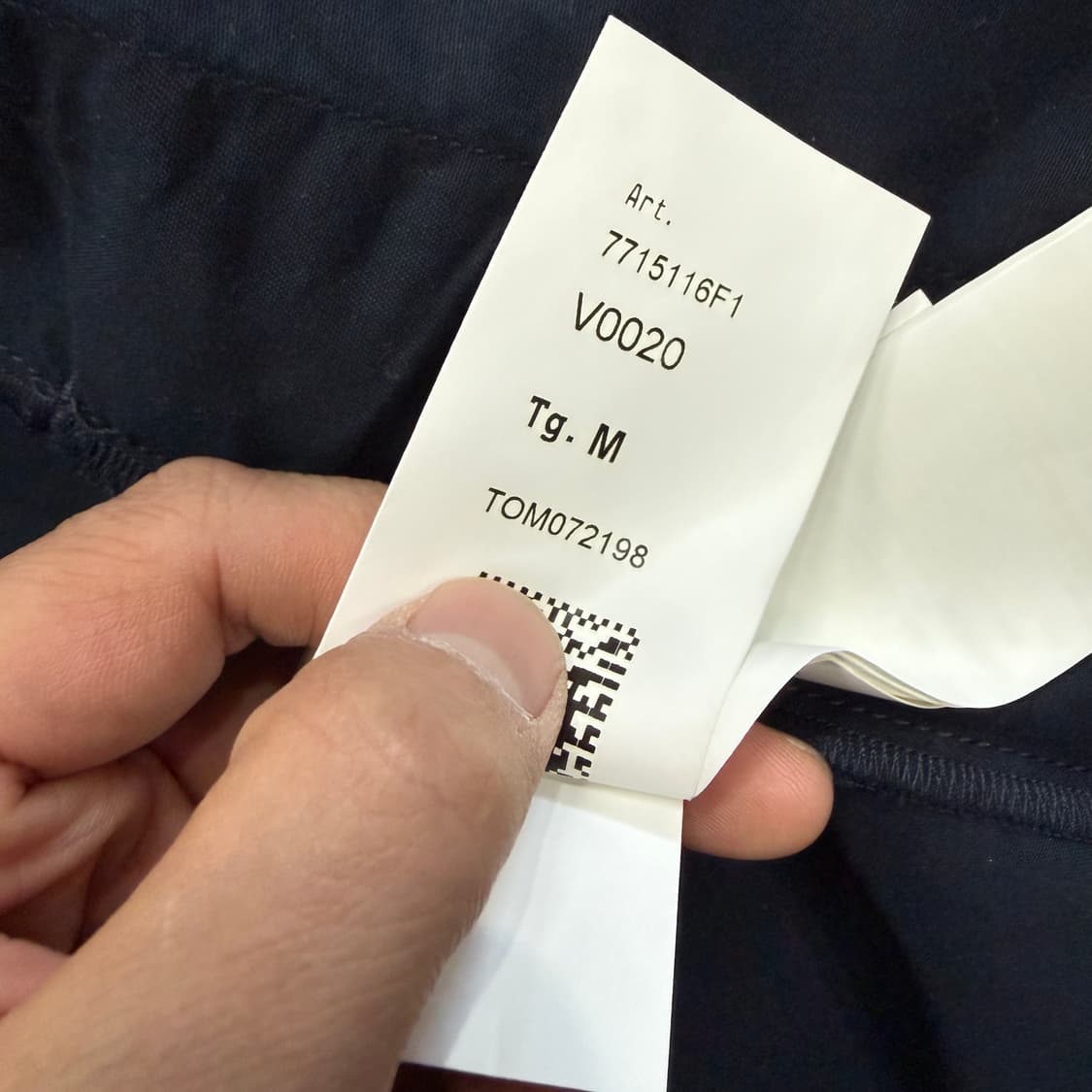 (M)스톤 아일랜드 Stone island 고스트피스 셔츠(네이비) 상품이미지7