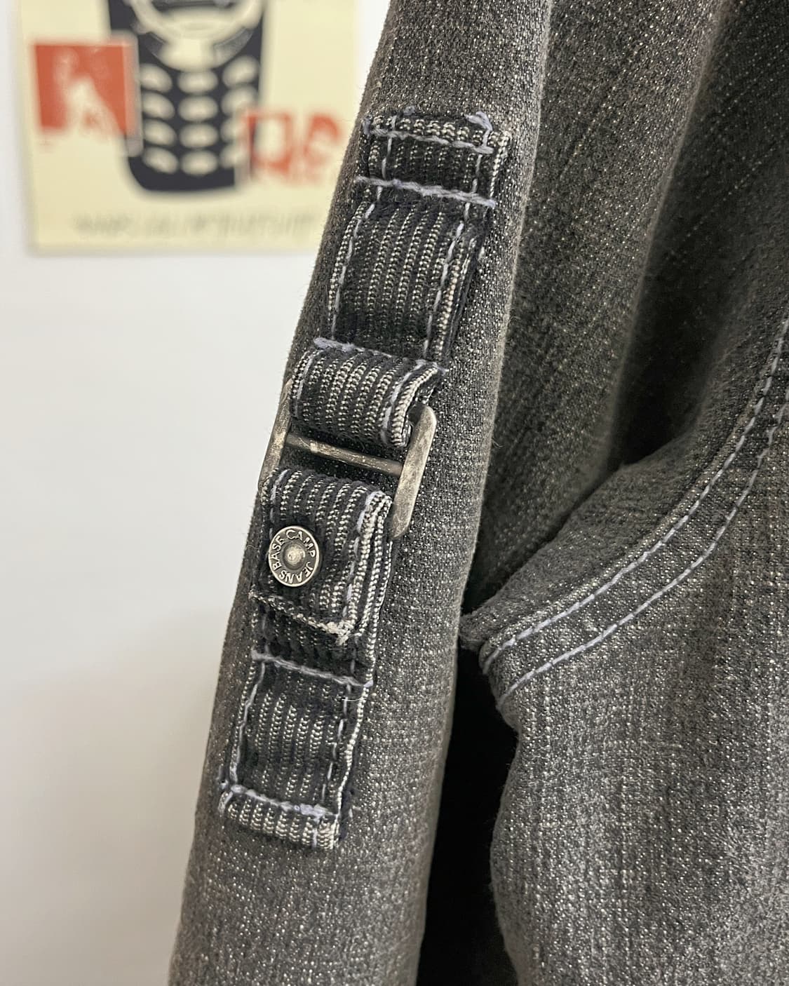 올드 빈티지 워시드 데님 트러커 점퍼 상품이미지8