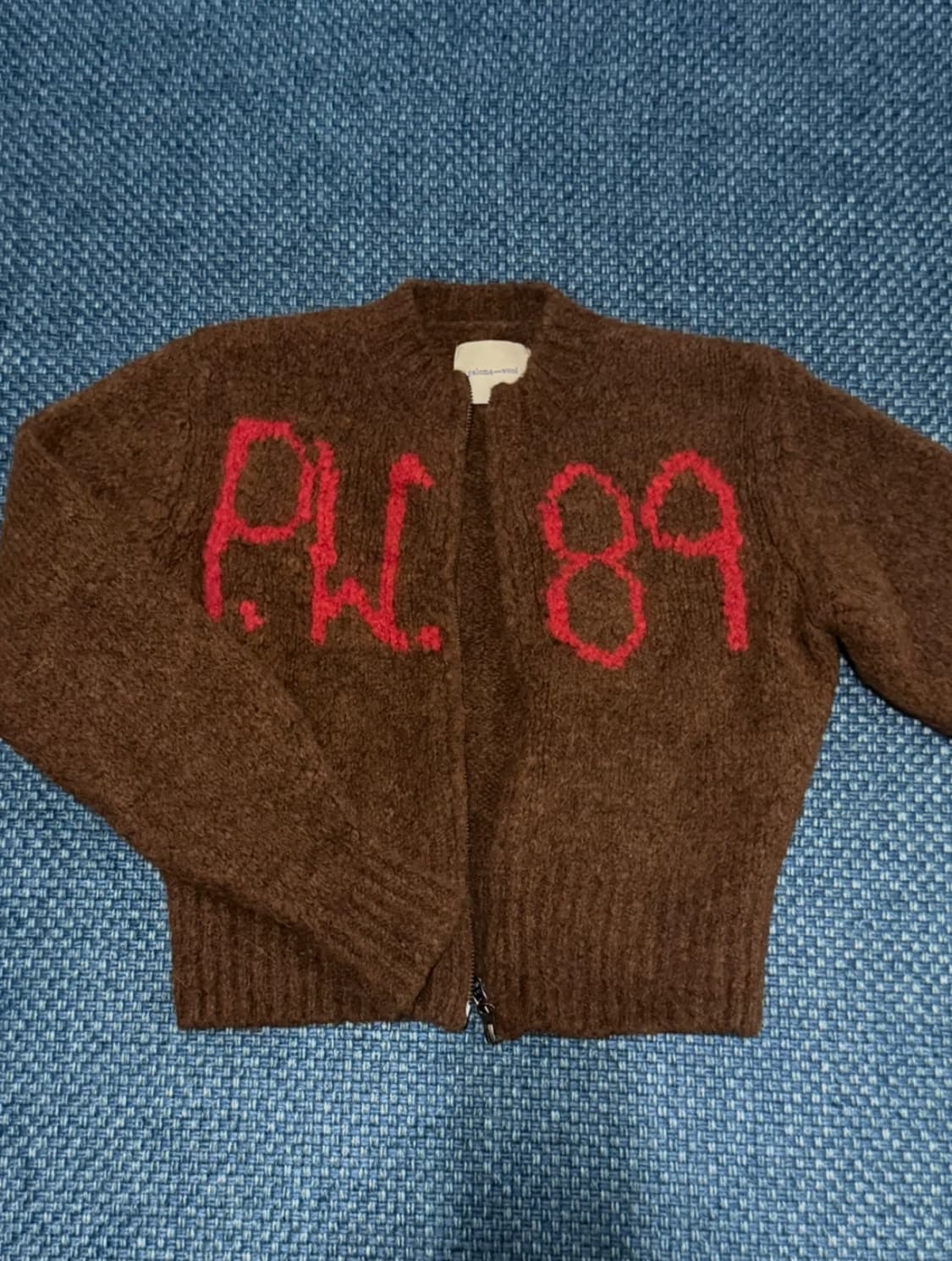 팔로마울 니트 집업 상품이미지2