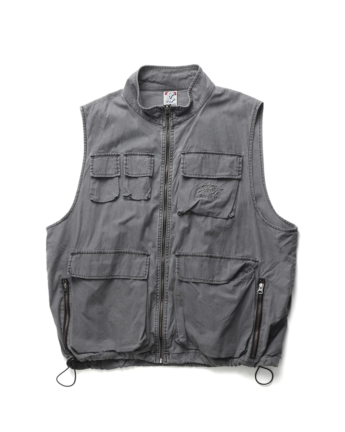 WHO'S WHO gallery Stand Collar Vest 상품이미지1