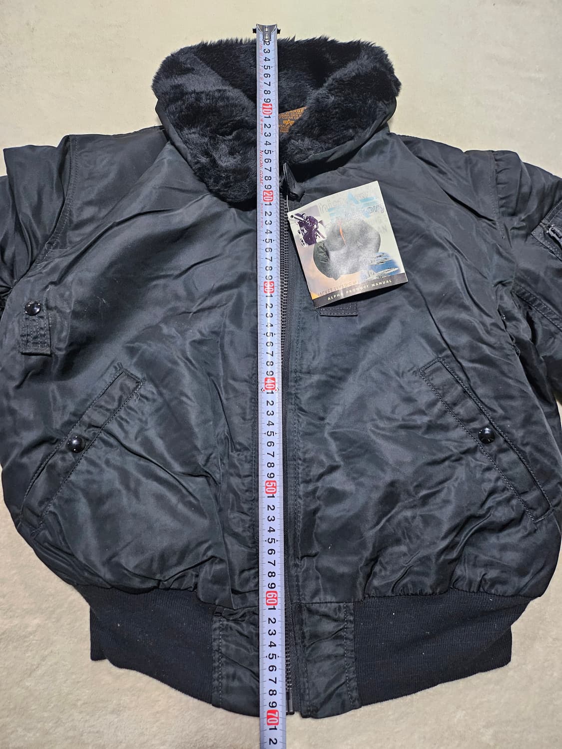 90s 알파사 VINTAGE B-15C 신품 L/R 상품이미지10