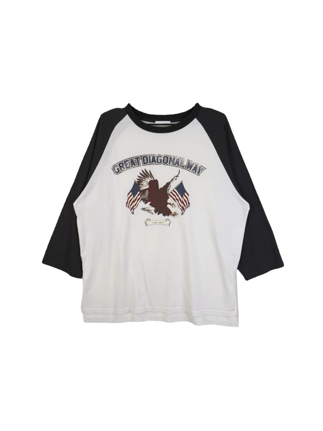 헬름 독수리 프린팅 티 상품이미지4