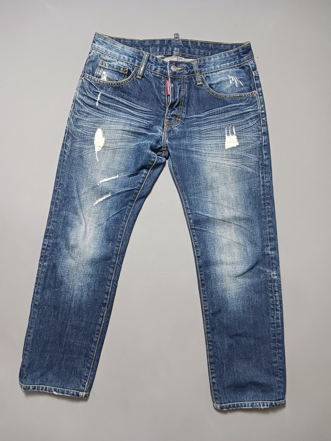 [48] 디스퀘어드2 링클워싱 크롭진 청바지 32 33 상품이미지1