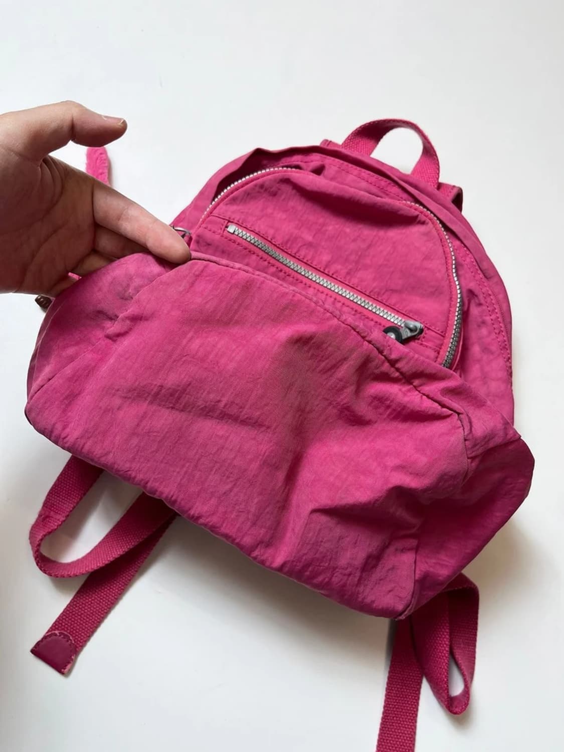 키플링 00s Y2K 피그먼트 백팩 Q1383 상품이미지4