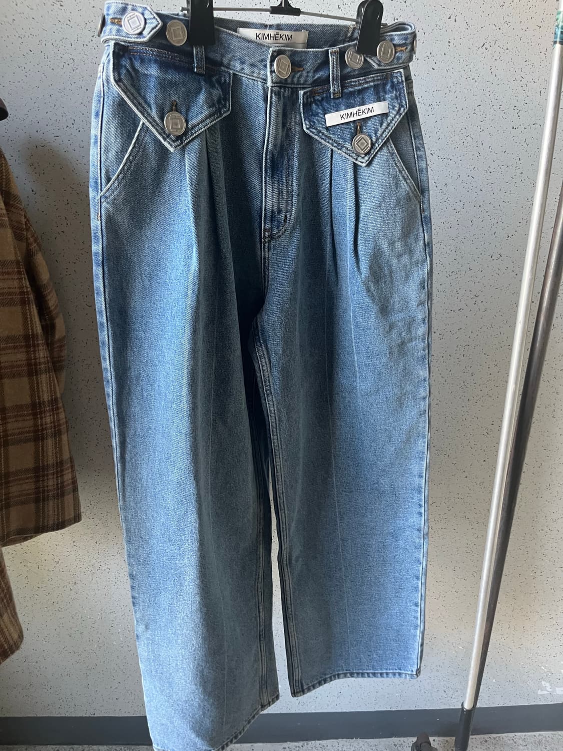KIMHEKIM 김해김 투포켓 와이드 데님 상품이미지4