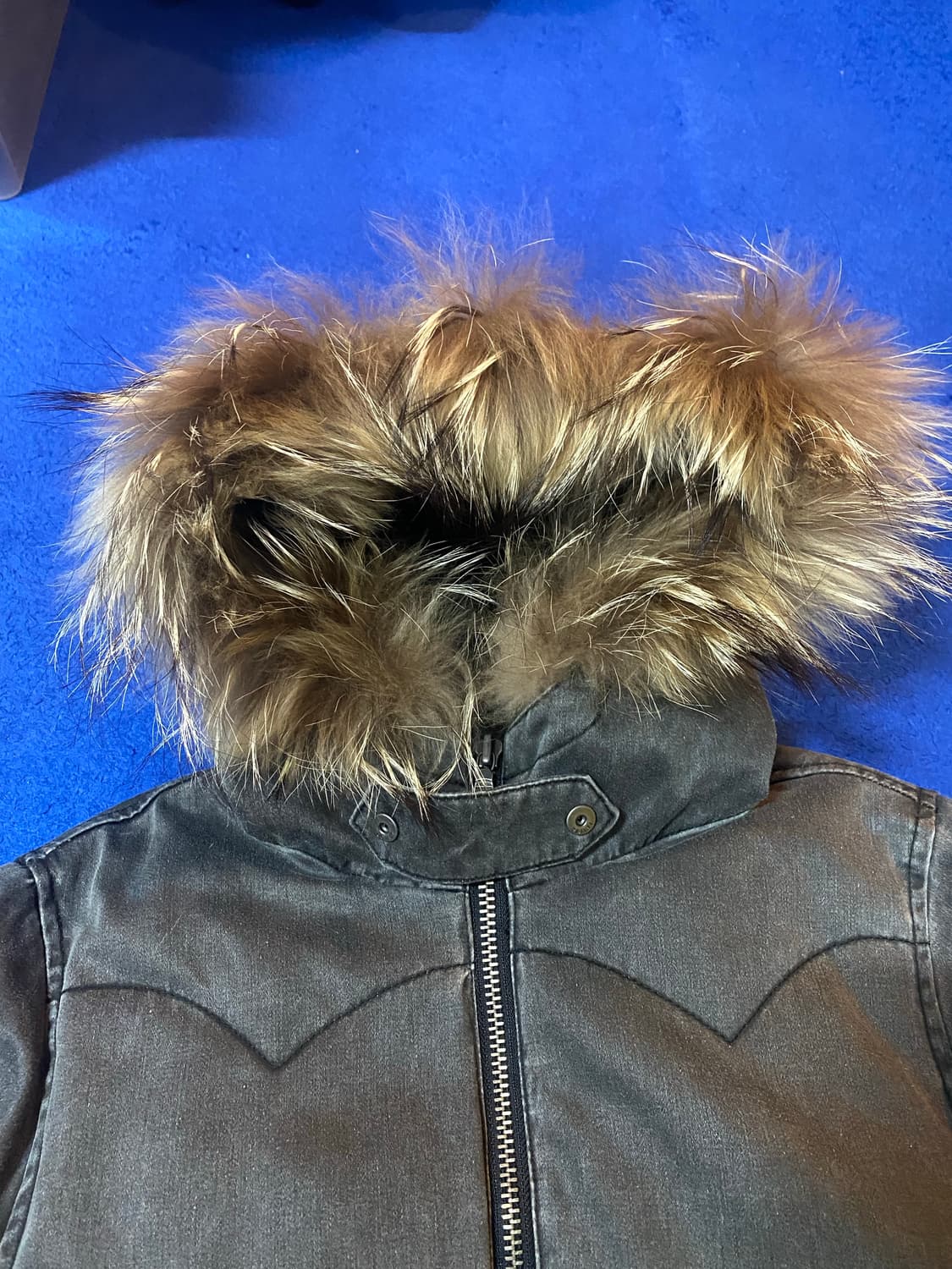 리바이스 Levi’s 데님 후드 퍼 패딩 점퍼  상품이미지4