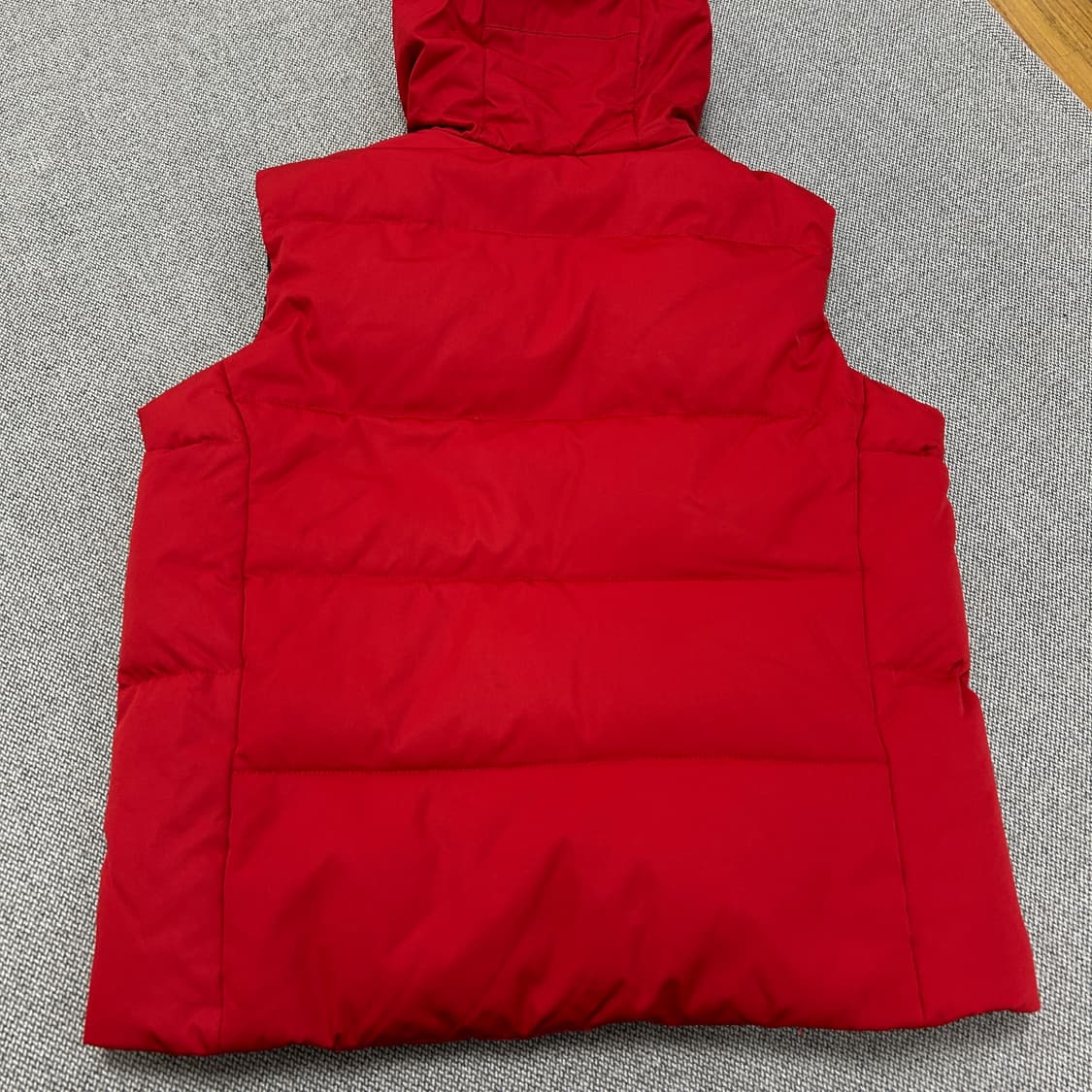 폴로 빅포니 레드 패딩조끼(XL) 상품이미지5