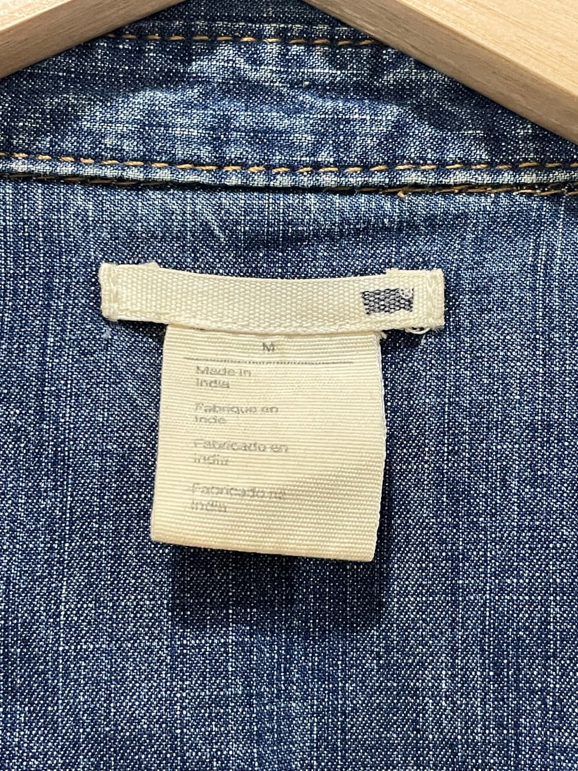 Levi’s 리바이스 슬림핏 웨스턴 데님 반팔셔츠 상품이미지3