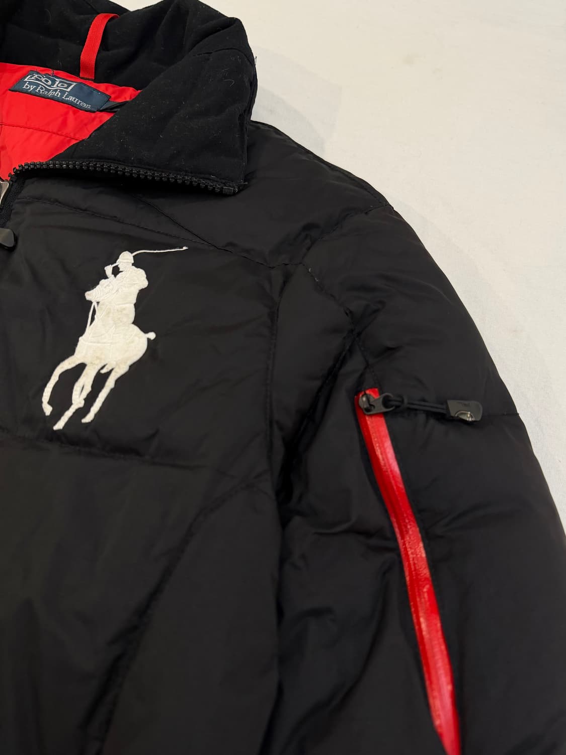 폴로 랄프로렌 빅포니 패딩 블랙 상품이미지2