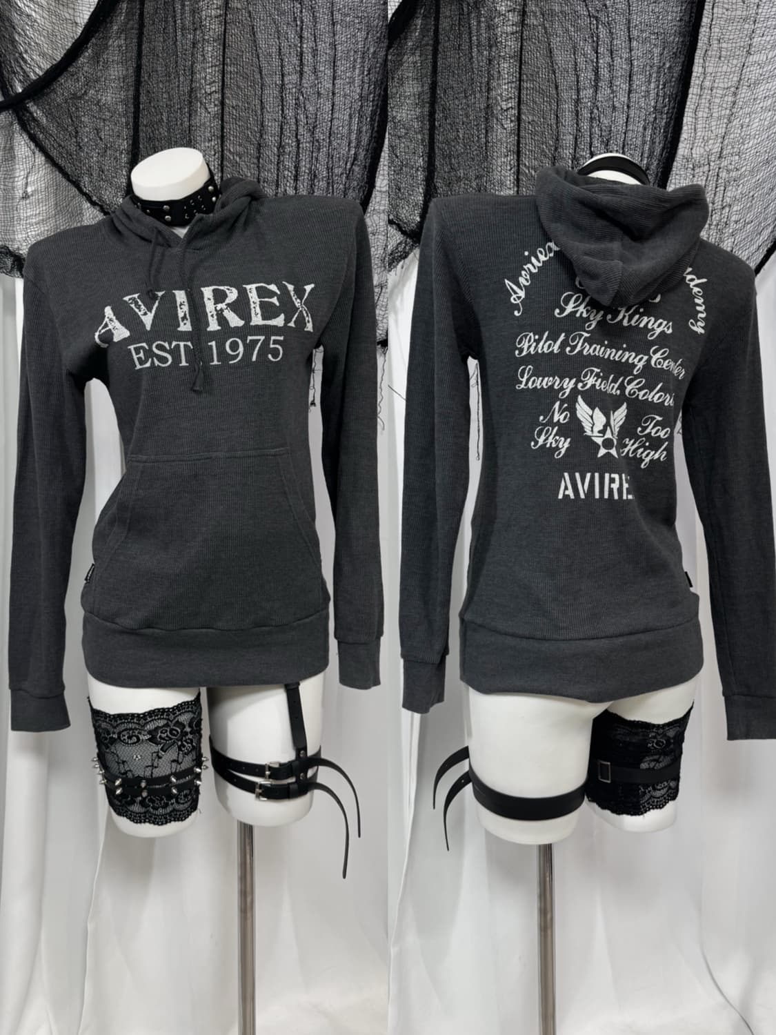  avirex hood t-shirt 상품이미지1
