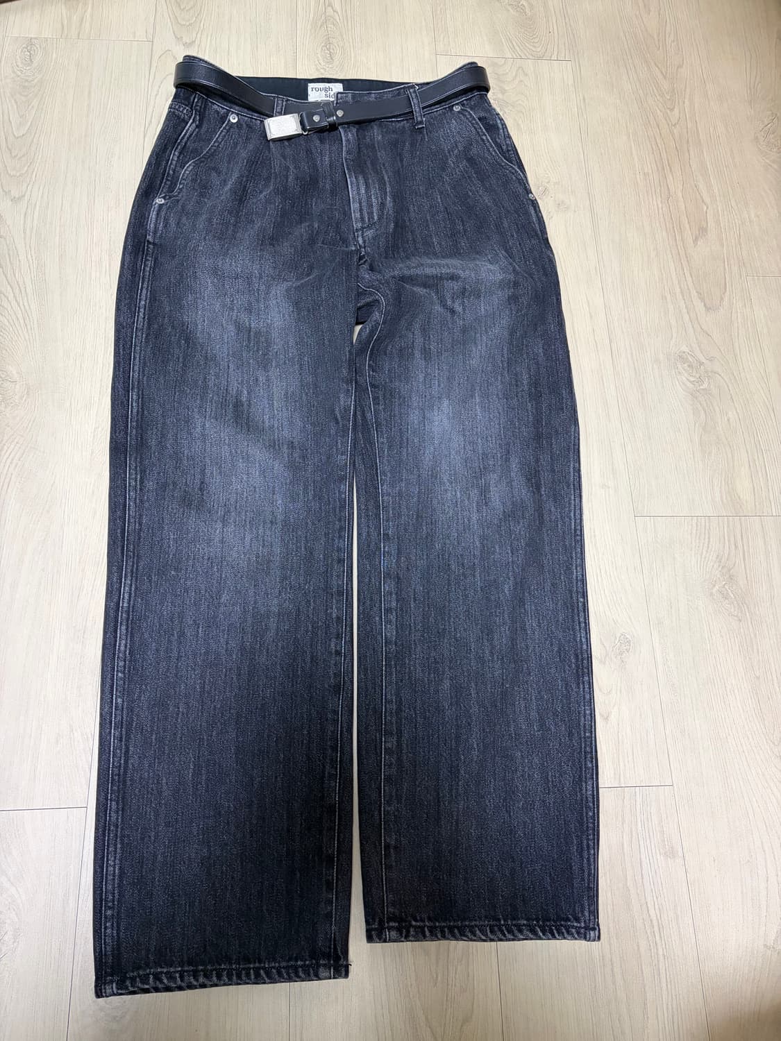 러프사이드 드레이프 워시드 블랙(1) 상품이미지2