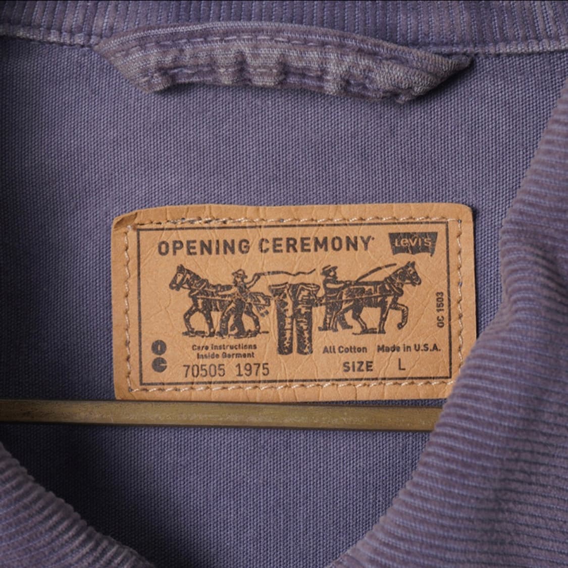 리바이스 x 오프닝 세레모니 자켓 USA Made 상품이미지3