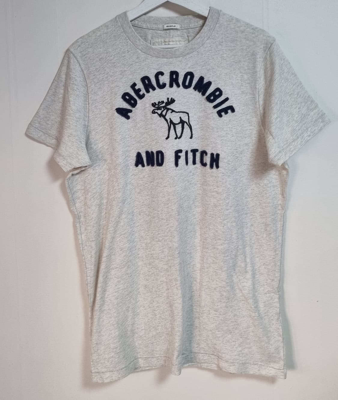 L ) 아베크롬비 오트밀 반팔티 상품이미지1