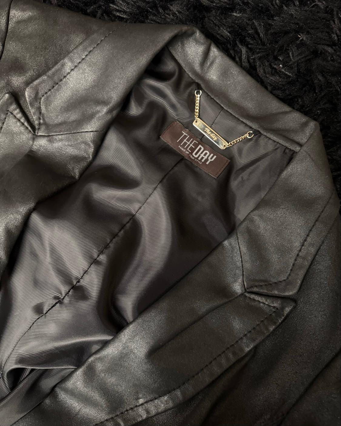 “THE DAY“ 00s coated leather jacket   상품이미지5