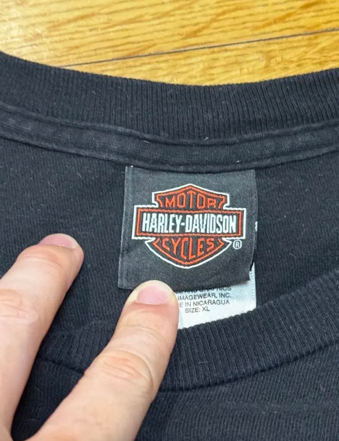 [XL]할리데이비슨 스컬 티셔츠 팝니다 상품이미지4