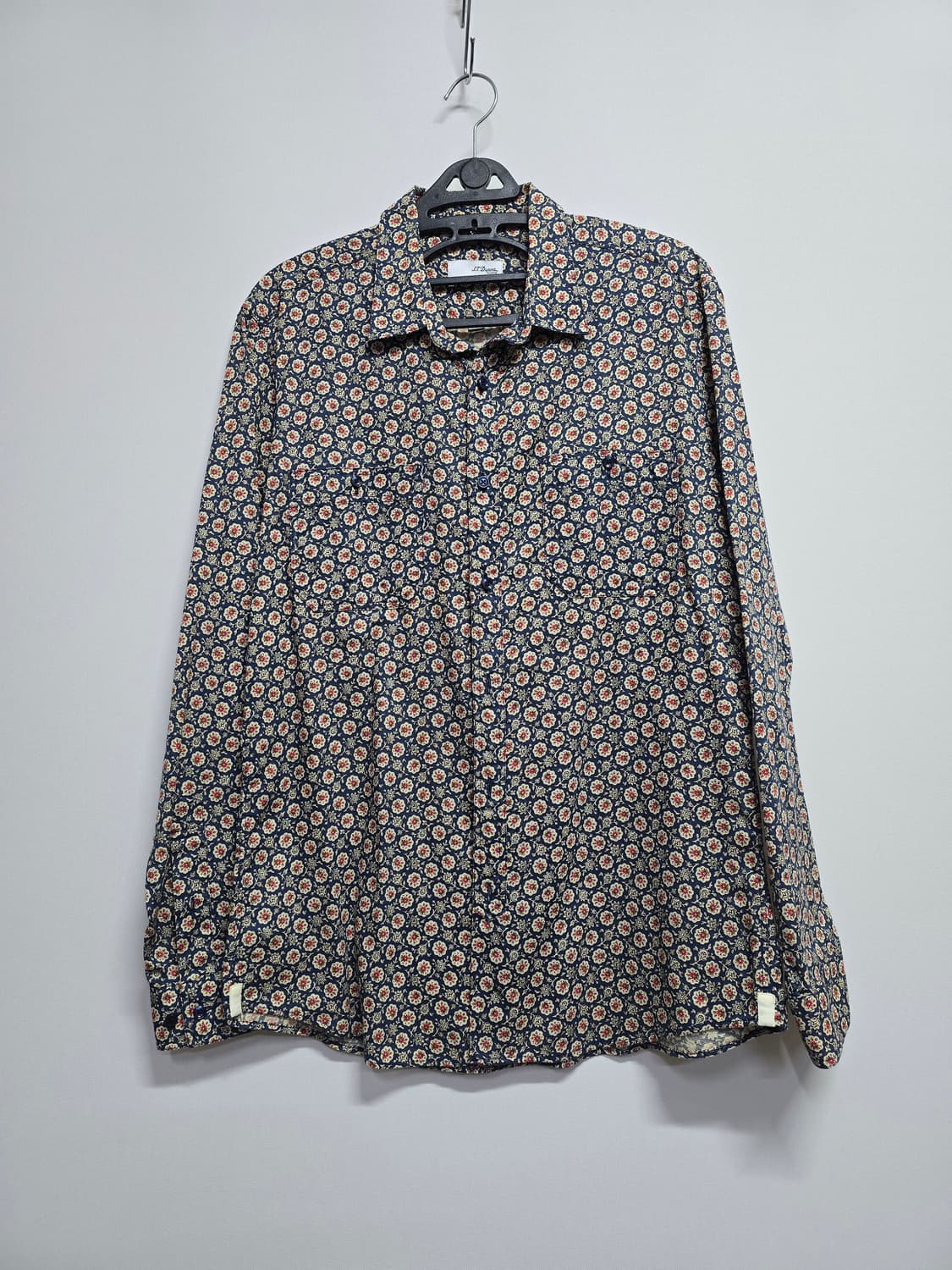 ST듀퐁 플라워 패턴 긴팔 셔츠 남방 상품이미지1