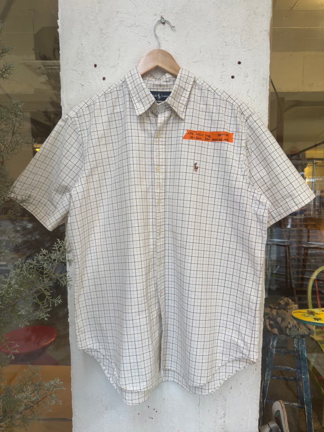 Ralph Lauren 체크 반팔 셔츠  상품이미지2