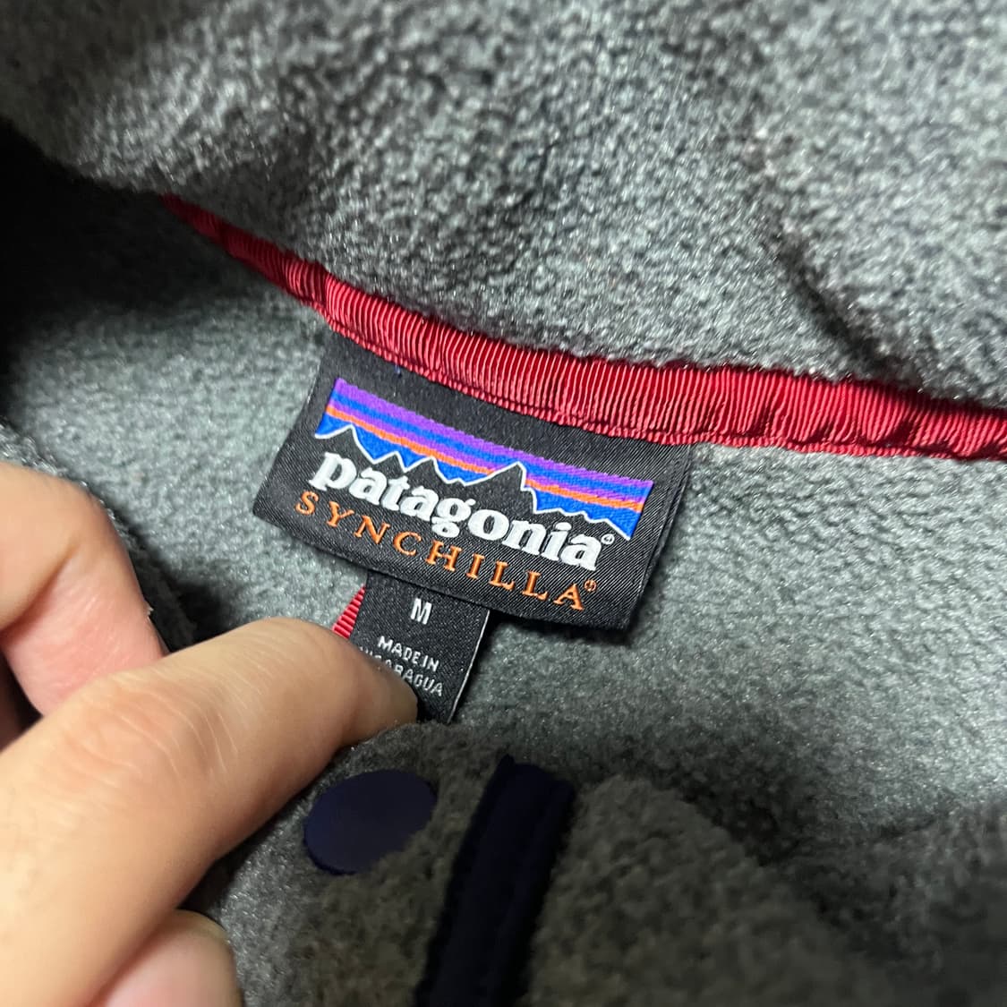 파타고니아 신칠라 스냅티 m 니켈 그레이 상품이미지5