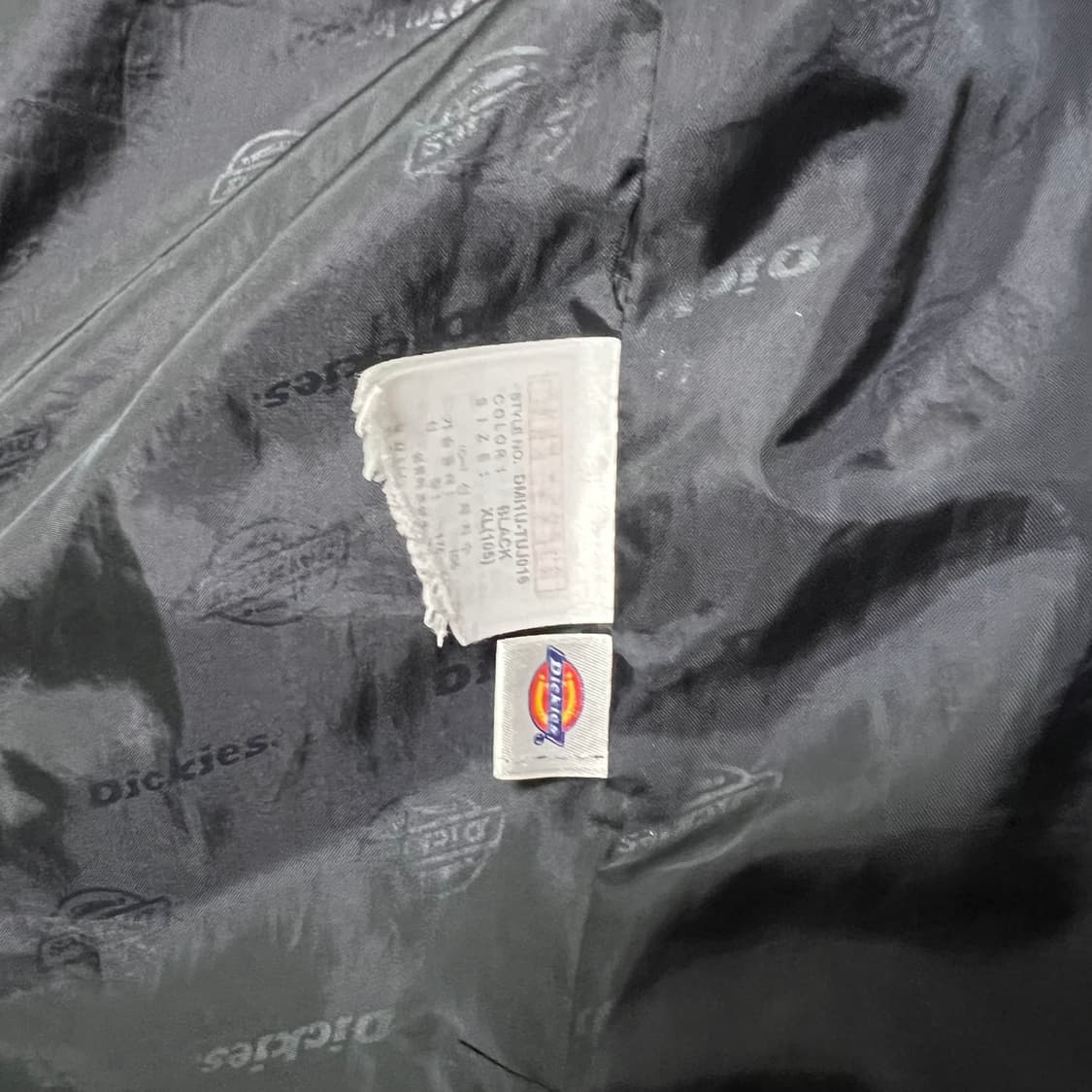 디키즈 후드 바람막이 블랙 상품이미지7