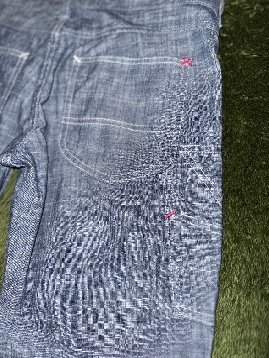 [M] LEE 리 MADE IN JAPAN EME 라인 샴브레이 워크팬츠 상품이미지9