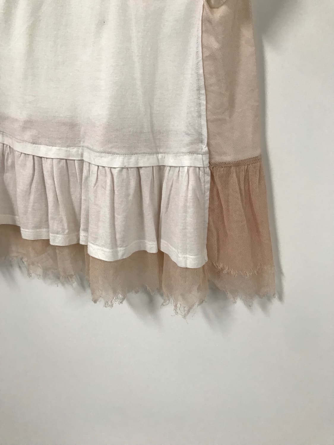 miu miu 레이어드 반팔 티셔츠 상품이미지6