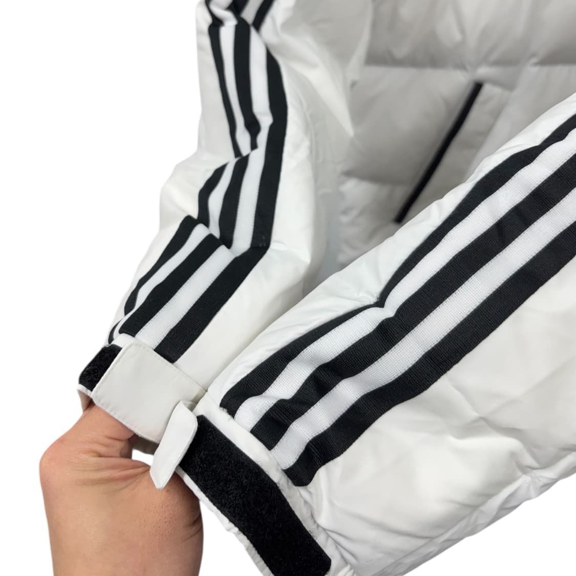 아디다스 후드탈착 다운 롱패딩 상품이미지3