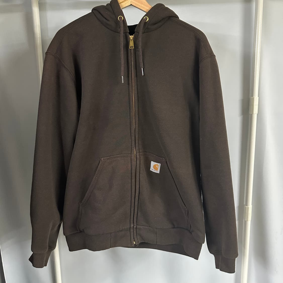 칼하트 써멀 후드 브라운 상품이미지1