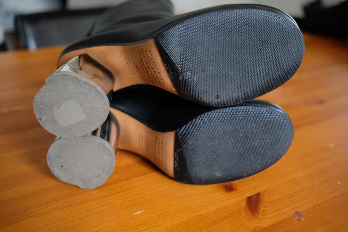 메종 마틴 마르지엘라 양가죽 부츠 240 블랙 상품이미지7