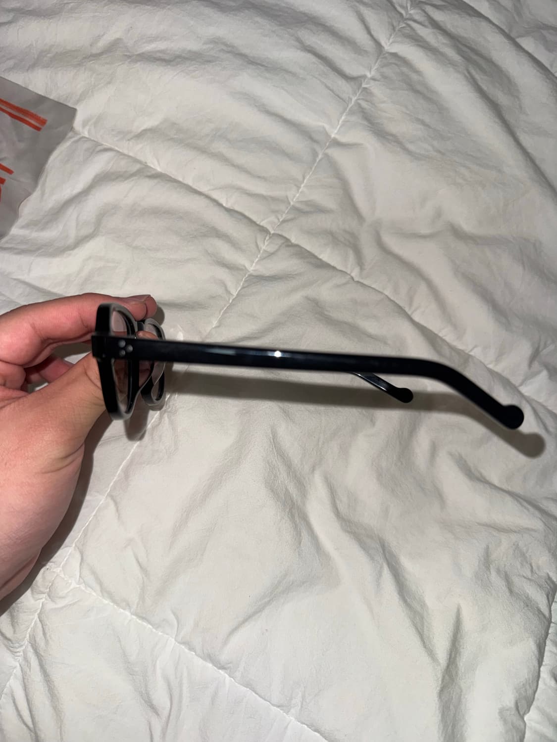 오르오르 블랙 지디 안경 급처 상품이미지4