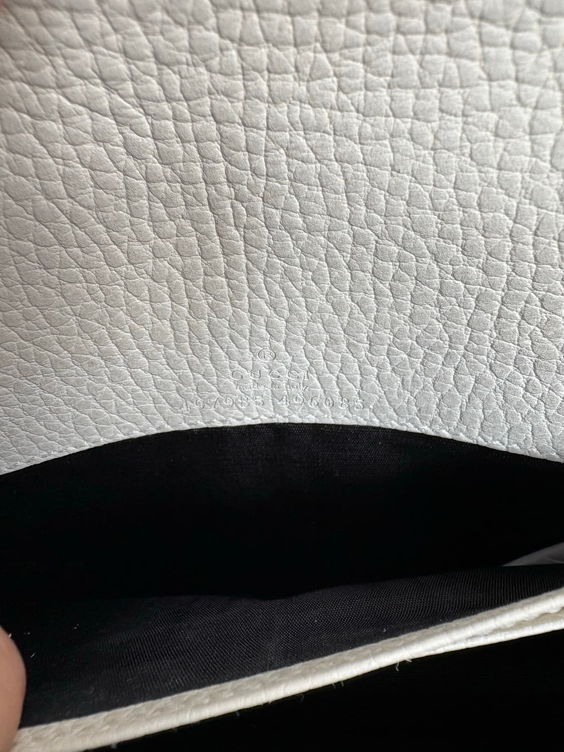 구찌 마몬트 미니 가죽 체인백 아이보리 상품이미지8