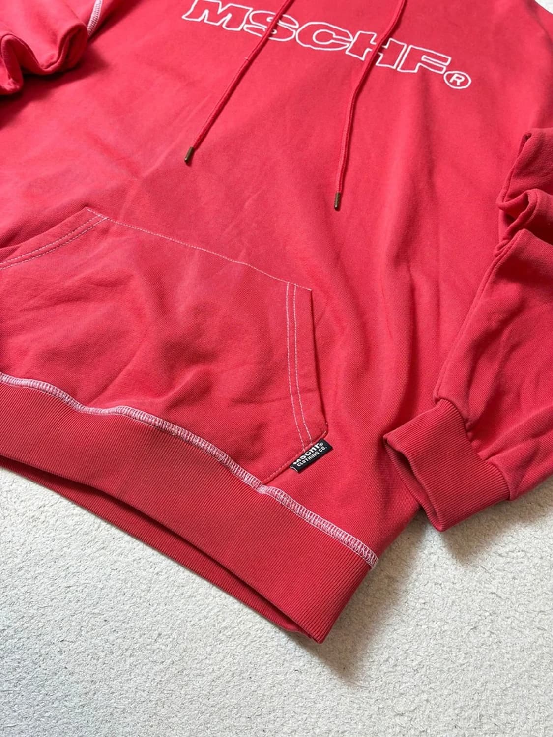 미스치프 MSCHF 스티치 오버핏 후드티 PN7607 상품이미지4