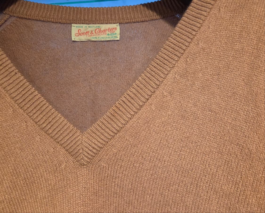 스콧 얀 캐터 올드 캐시미어니트 상품이미지3