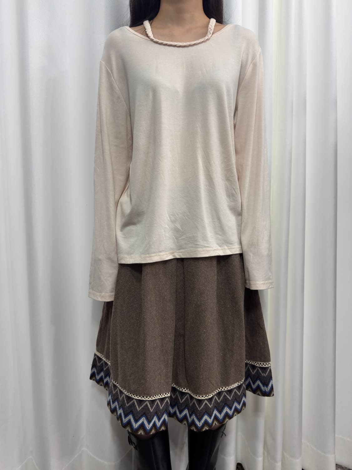 ethnic midi skirt 상품이미지2