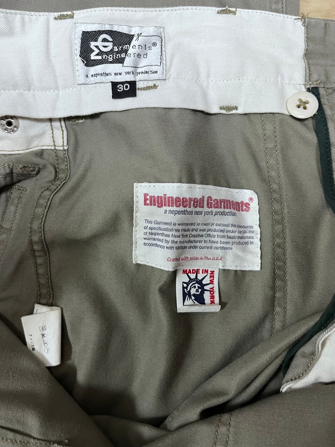 엔지니어드가먼츠 퍼티그팬츠 상품이미지6