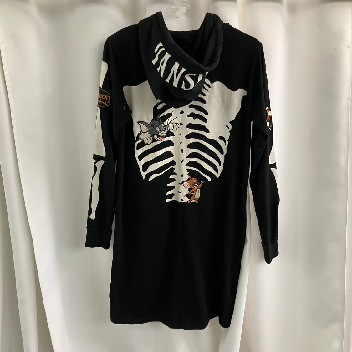 밴슨 레더 X 톰과 제리 본 후드집업 S 상품이미지2