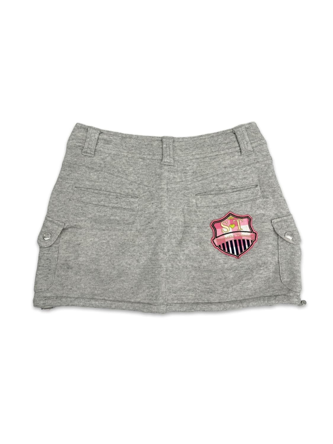 빈티지 SAMANTHA THAVASA 그레이 니트 미니 스커트 상품이미지4