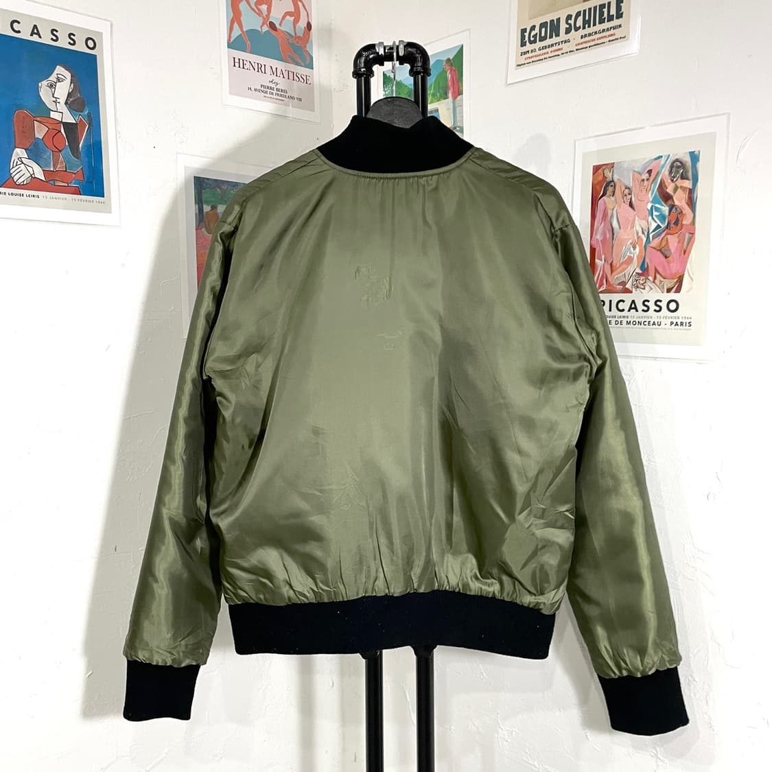 Kxvk 프린팅 항공점퍼 상품이미지5