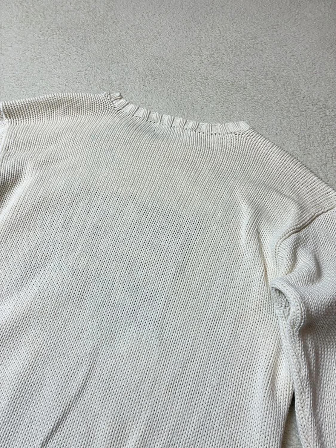 폴로 랄프로렌 00's 헤비코튼 성조기 니트 PN7919 상품이미지5