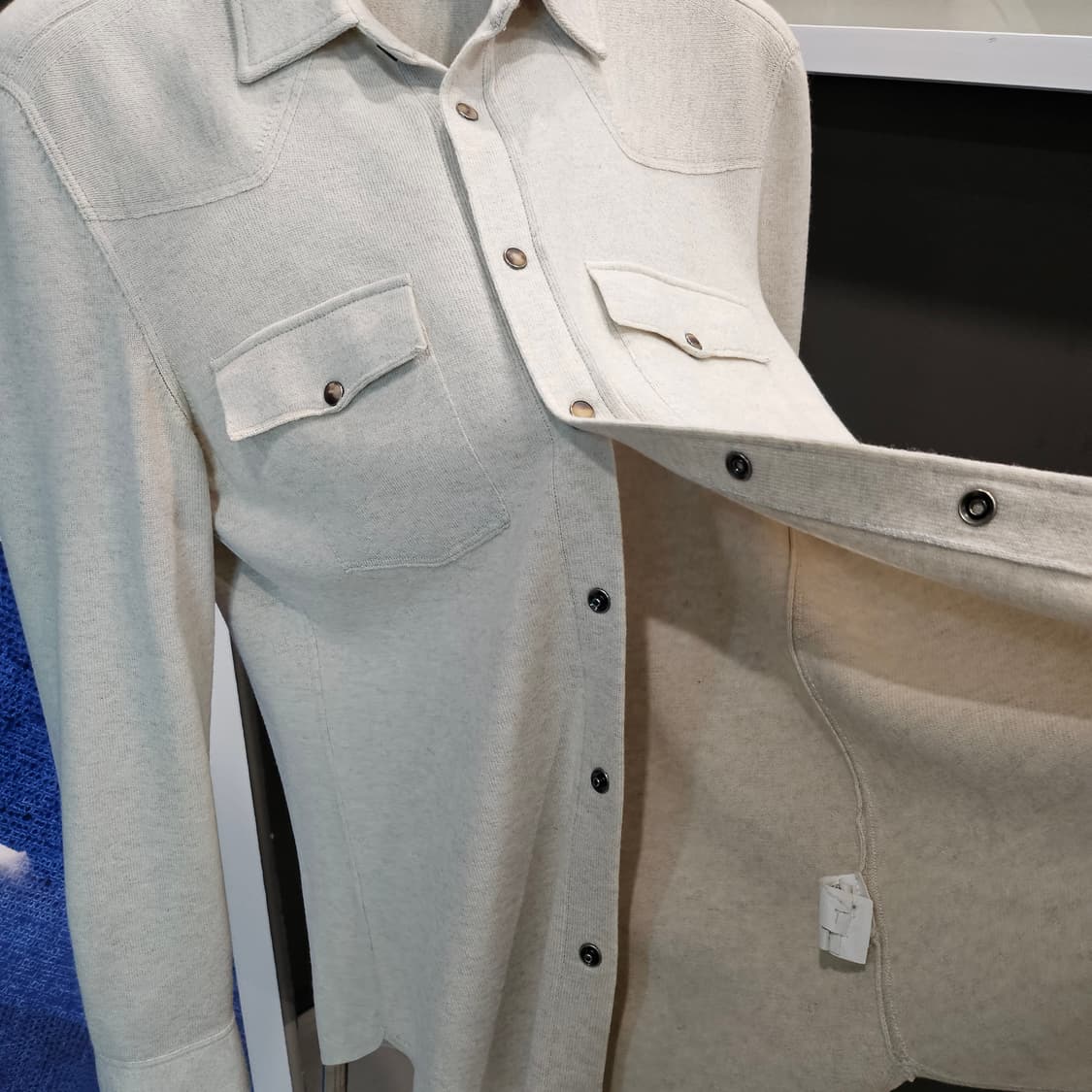 브루넬로 쿠치넬리 캐시미어 실크 신상 셔츠자켓 상품이미지5