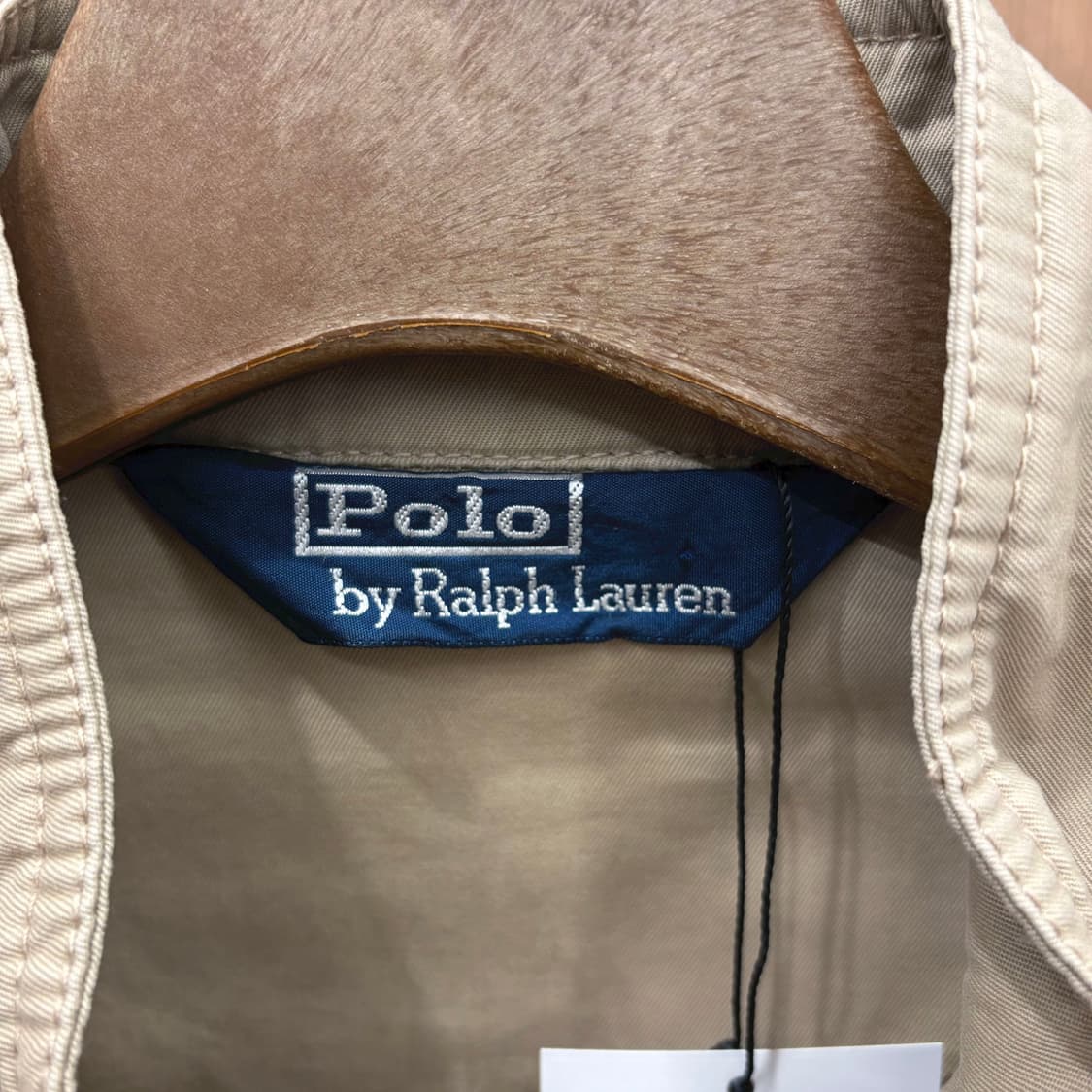 폴로 랄프로렌 코튼 퀄팅 필드 자켓 벨트 스트랩 포켓 디테일 베이지 상품이미지6