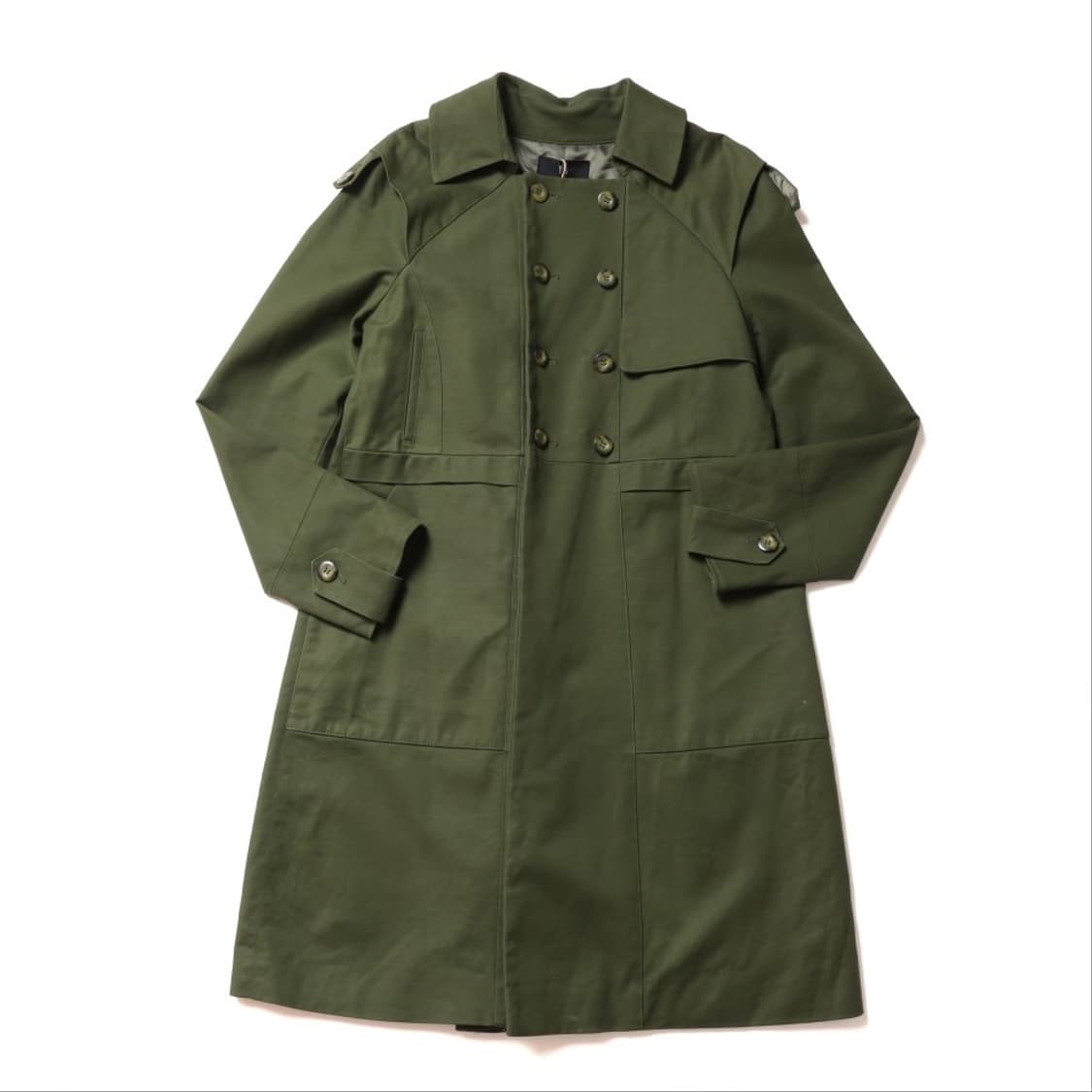 Y's by 요지 야마모토 Cotton Trench Coat  상품이미지1