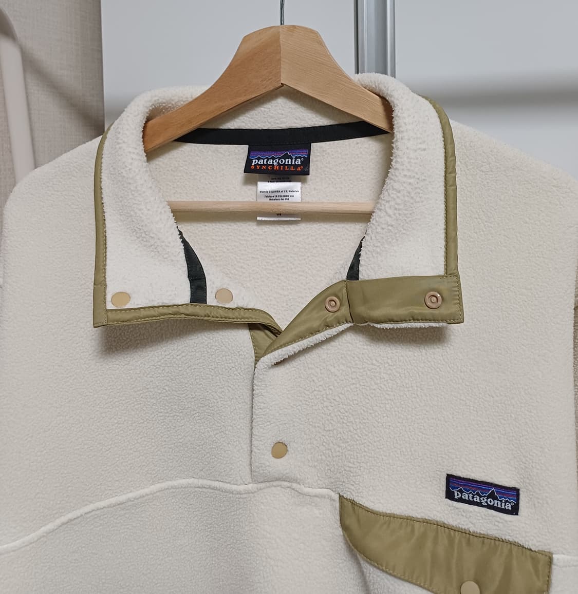 [M] 파타고니아 신칠라 스냅티 내추럴 / 올리브 상품이미지2