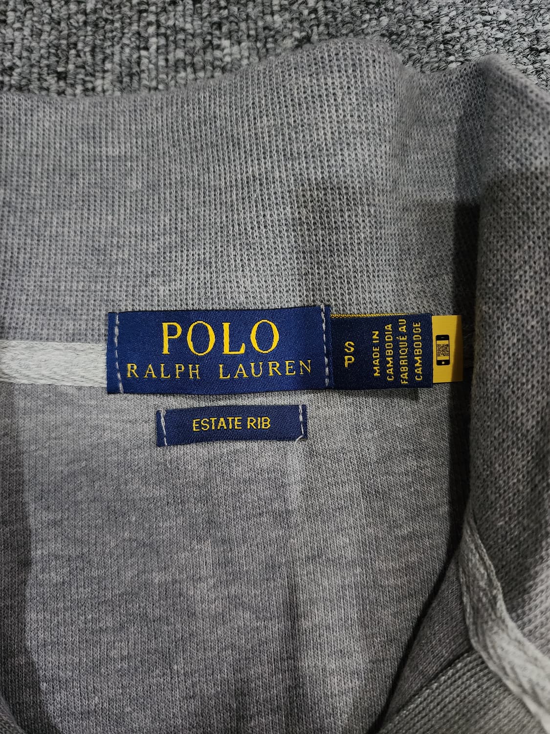 폴로 랄프로렌 에스테이트 리브 하프집업 반집업 니트 신형 S 상품이미지5