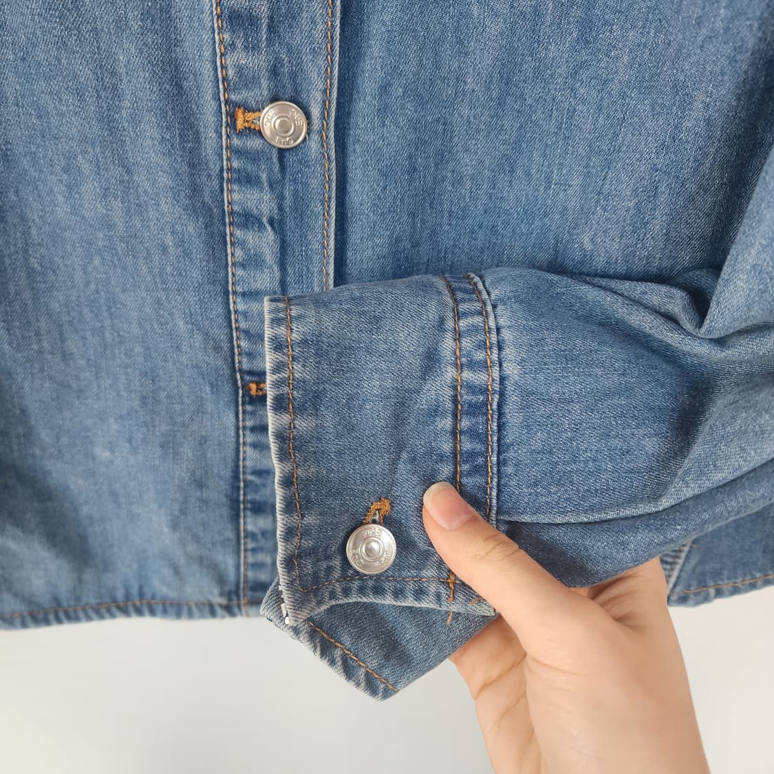 ENC 데님 셔츠 자켓 상품이미지4