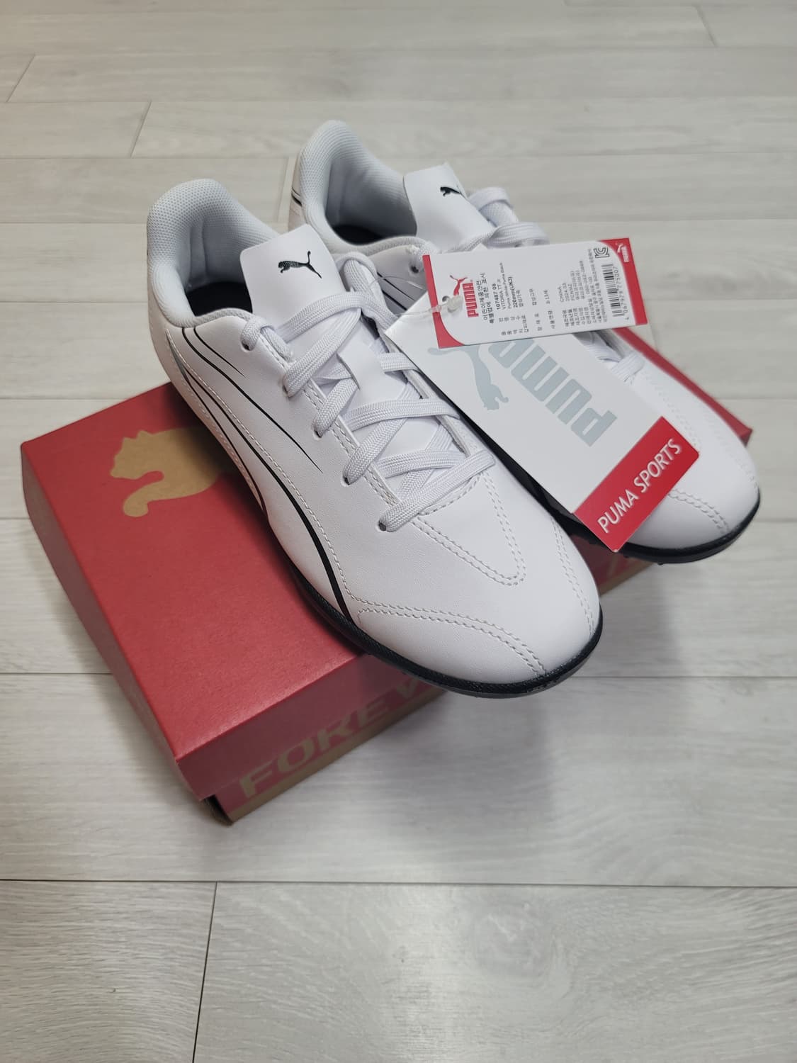 (220)푸마 풋살화 비토리아 TT Jr.[대전 직거래도 가능] 상품이미지10