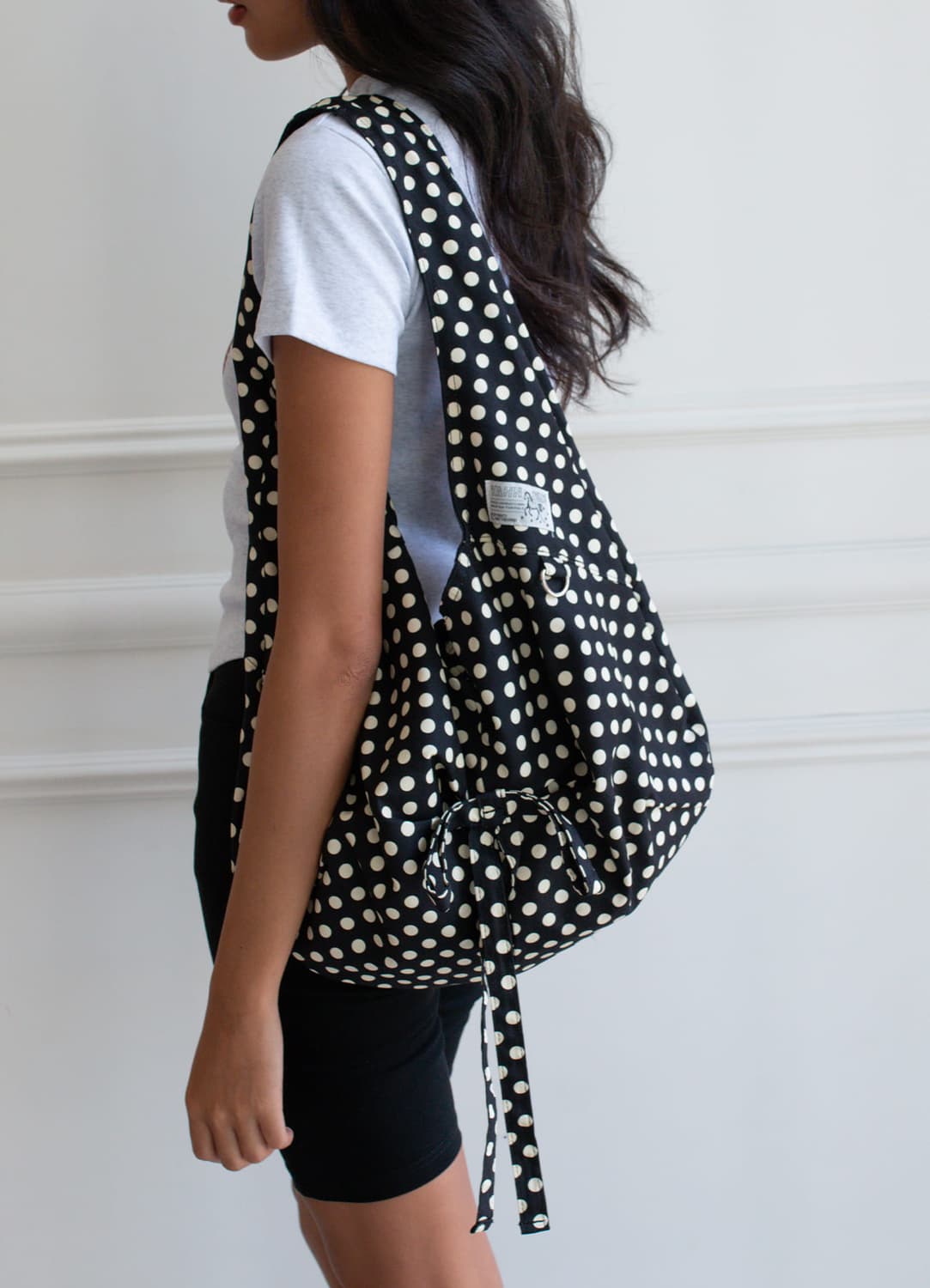 얀시시 리버시블 도트백 상품이미지1