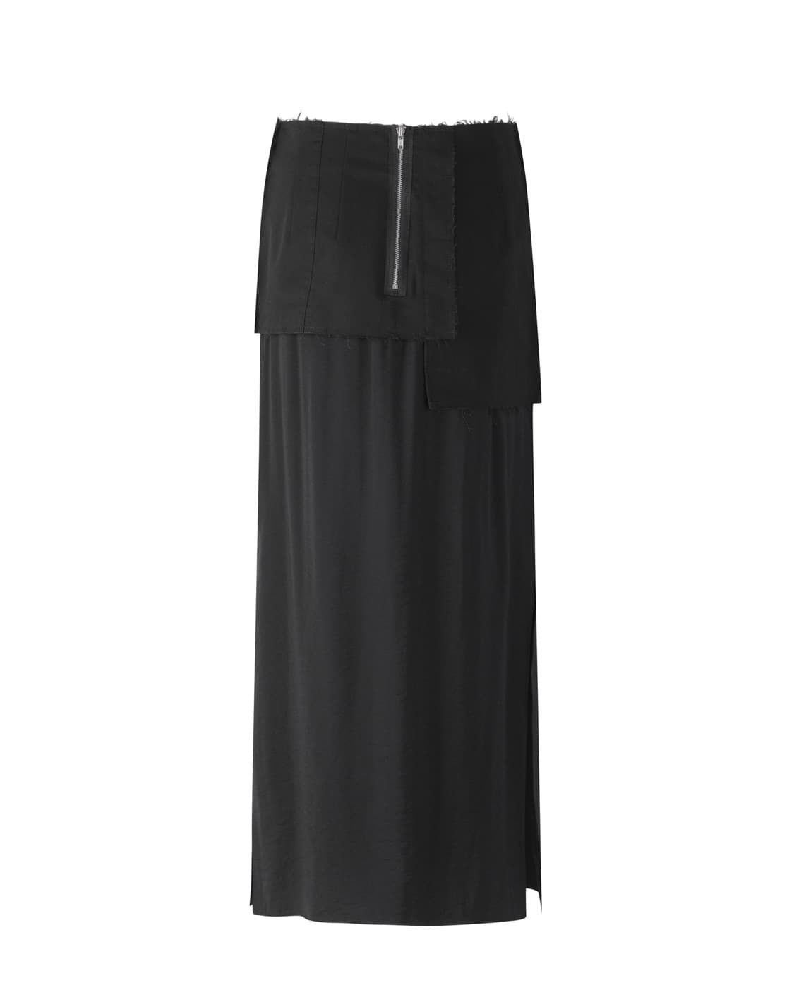 [RE;CODE] Light Lining Patched Long Skir 상품이미지2