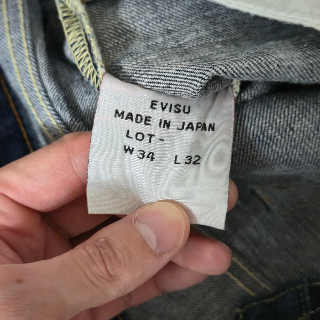Evisu Denim Pants 상품이미지4