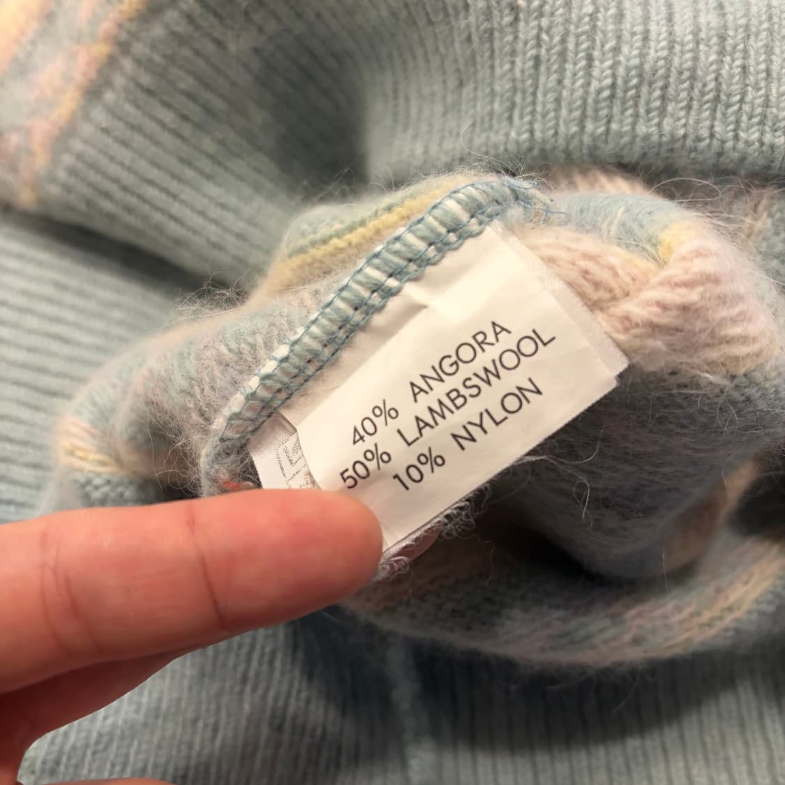 [M] 라일앤스스코트 빈티지 패턴 니트 스웨터 C823 상품이미지6