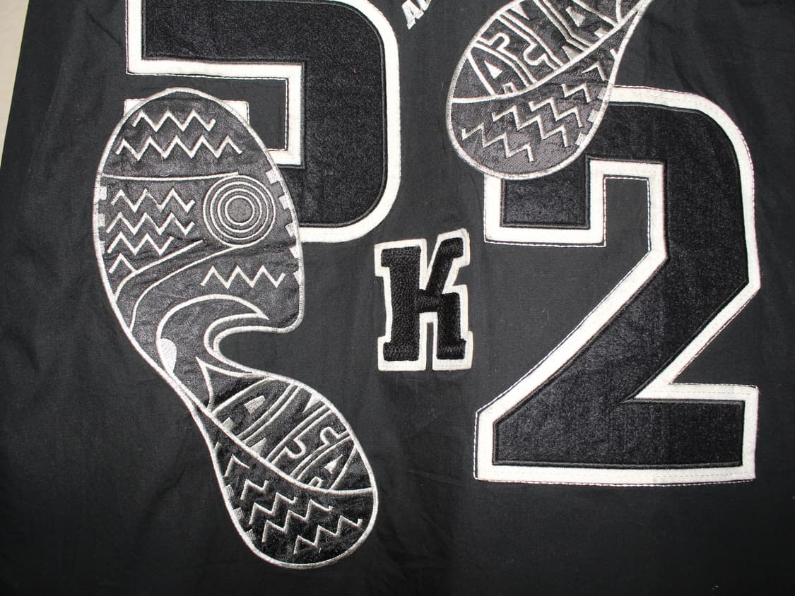 Old Kansai Man Big Patch Black Shirts  상품이미지9